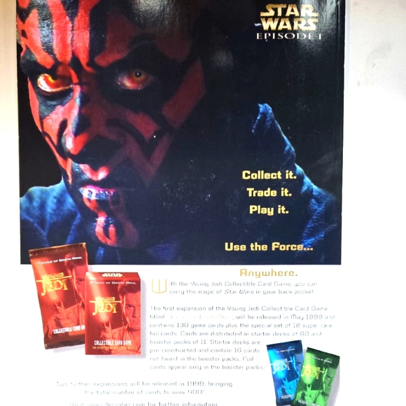 Star Wars Episode 1 - The Phantom Menace Official Souvenir Magazine - Picture 2 of 2